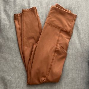 American Eagle The Everything Pocket Leggings - Orange